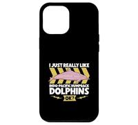 J'aime les dauphins blancs de Chine Coque pour iPhone 12 Pro Max