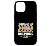 J'aime les dauphins blancs de Chine Coque pour iPhone 14