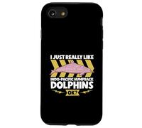 J'aime les dauphins blancs de Chine Coque pour iPhone SE (2020) / 7 / 8