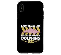 J'aime les dauphins blancs de Chine Coque pour iPhone XS Max
