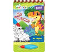 J'aime les dinosaures. Coloriage à l'eau