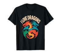 J'aime Les Dragons, Les Amoureux des créatures mythiques T-Shirt