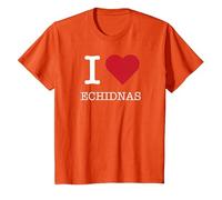 J'aime Les échidnés, J'aime Les échidnés T-Shirt, Enfant, Orange, 2 Ans