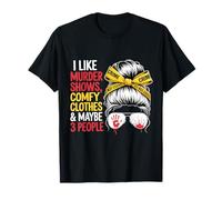 J'aime Les émissions de Meurtre, Les vêtements Confortables, True Crime T-Shirt