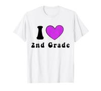 J'aime Les Enseignants de 2e année, garçons et Filles, Escouade de deuxième année T-Shirt