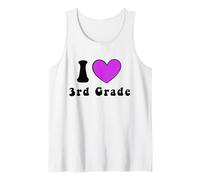 J'aime Les Enseignants de 3e année pour garçons et Filles, équipe de troisième année Débardeur