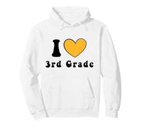 J'aime Les Enseignants de 3e année pour garçons et Filles, équipe de troisième année Sweat à Capuche