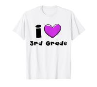 J'aime Les Enseignants de 3e année pour garçons et Filles, équipe de troisième année T-Shirt