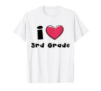 J'aime Les Enseignants de 3e année pour garçons et Filles, équipe de troisième année T-Shirt