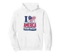 J'aime Les États-Unis d'Amérique, la liberté est Profonde Sweat à Capuche