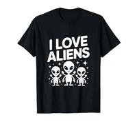 J'aime Les extraterrestres : Les Fans d'extraterrestres s'unissent T-Shirt Graphique avec Valeur