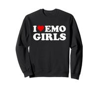 J'aime Les Filles Emo Sweatshirt