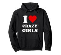 J'aime Les Filles folles Sweat à Capuche