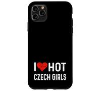 J'aime Les Filles tchèques Chaudes, République tchèque, cœur, épouse, Petite Amie Coque pour iPhone 11 Pro Max