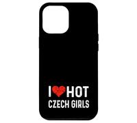 J'aime Les Filles tchèques Chaudes, République tchèque, cœur, épouse, Petite Amie Coque pour iPhone 12 Pro Max