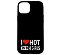 J'aime Les Filles tchèques Chaudes, République tchèque, cœur, épouse, Petite Amie Coque pour iPhone 15 Plus