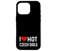 J'aime Les Filles tchèques Chaudes, République tchèque, cœur, épouse, Petite Amie Coque pour iPhone 16 Pro