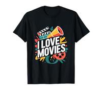 J'aime Les Films Cinema Buff Expression T-Shirt