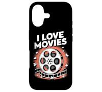 J'aime Les Films Cinema Passion Reel Coque pour iPhone 17