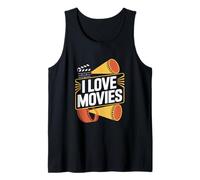 J'aime les films, le design fanatique du cinéma Débardeur