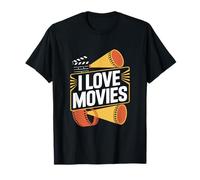 J'aime les films, le design fanatique du cinéma T-Shirt