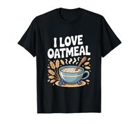 J'aime Les Flocons d'avoine sains et satisfaisants T-Shirt Graphique avec Valeur