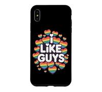 J'aime Les Gars, Partisan de la Gay Pride LGBTQ Coque pour iPhone XS Max