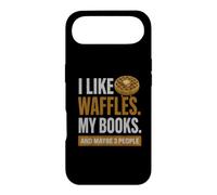 J'aime Les gaufres, Mes Livres et Peut-être 3 Personnes Coque pour iPhone Air