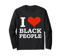 J'aime Les Gens Noirs Black is Beautiful Black Pride Melanine Manche Longue
