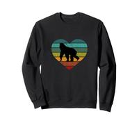 J'aime Les Gorillas en Afrique Serengeti Safari Singe Gorilla Sweatshirt