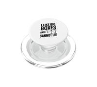 J'aime Les Grandes boîtes et Je ne Peux Pas mentir PopSockets PopGrip pour MagSafe