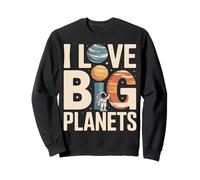 J'aime Les Grandes planètes | Astronomie Spatiale Amusante Sweatshirt