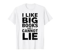 J'aime Les Grands Livres et Je ne Peux Pas mentir T-Shirt