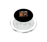 J'aime Les Gros Bagels et Je ne Peux Pas mentir aux Petits Pains PopSockets PopGrip pour MagSafe