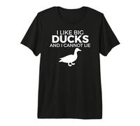 J'aime Les Gros Canards et Je ne Peux Pas mentir de façon drôle T-Shirt Haut de Gamme