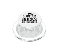 J'aime Les Gros Dollars et Je ne Peux Pas mentir à la Chasse au cerf PopSockets PopGrip pour MagSafe
