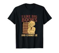 J'aime Les Gros Livres et Je ne Peux Pas mentir - Science Nerd Graphic T-Shirt