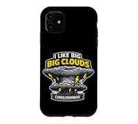 J'aime Les Gros Nuages Cumulonimbus Thunderstorm Cloud Spotter Coque pour iPhone 11