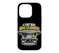 J'aime Les Gros Nuages Cumulonimbus Thunderstorm Cloud Spotter Coque pour iPhone 14 Pro