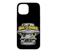 J'aime Les Gros Nuages Cumulonimbus Thunderstorm Cloud Spotter Coque pour iPhone 15