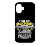 J'aime Les Gros Nuages Cumulonimbus Thunderstorm Cloud Spotter Coque pour iPhone 16