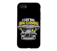 J'aime Les Gros Nuages Cumulonimbus Thunderstorm Cloud Spotter Coque pour iPhone SE (2020) / 7/8