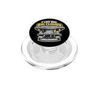 J'aime Les Gros Nuages Cumulonimbus Thunderstorm Cloud Spotter PopSockets PopGrip pour MagSafe