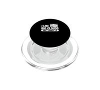 J'aime Les Gros Nuages et Je ne Peux Pas mentir en regardant Les Nuages, néphophile PopSockets PopGrip pour MagSafe