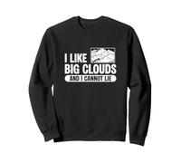 J'aime Les Gros Nuages et Je ne Peux Pas mentir en regardant Les Nuages, néphophile Sweatshirt