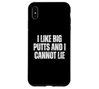 J'aime Les Gros Putts et Je ne Peux Pas mentir en Jouant au Golf Coque pour iPhone XS Max