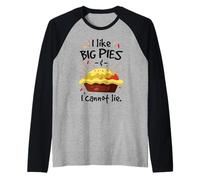 J'aime Les Gros tartes et Je ne Peux Pas mentir Manche Raglan