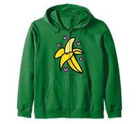 J'aime Les Grosses Bananes de Tout Mon cœur Sweat à Capuche