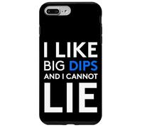 J'aime Les Grosses plongées et Je ne Peux Pas mentir Bitcoin Crypto Trader BTC Coque pour iPhone 7 Plus/8 Plus