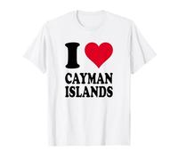 J'aime Les îles Caïmans T-Shirt